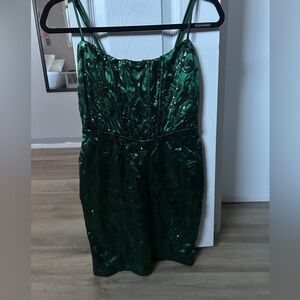 Dark green sparkly Windsor dress, brand new tags still attached.